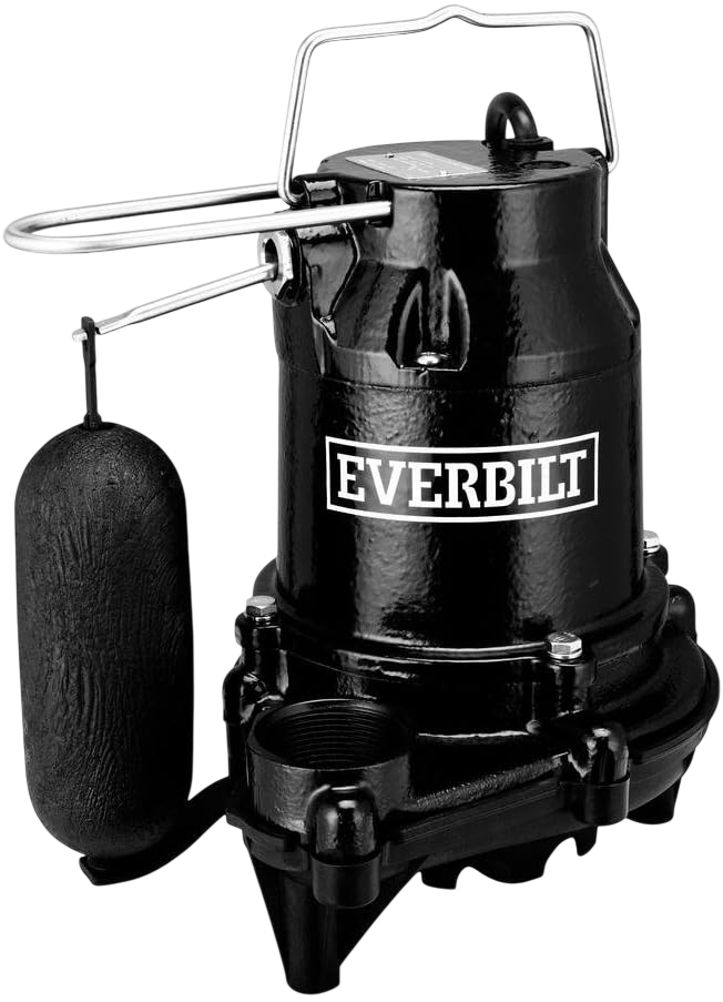 3/10 HP Cast Iron Sump Pump by Everbilt